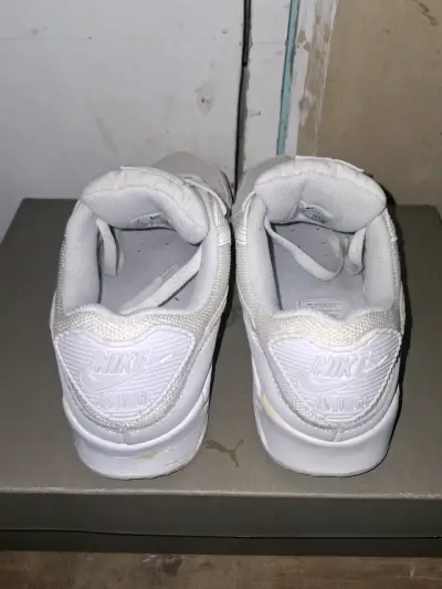 Zapatillas Nike Air Max 90 blancas - miniatura 4