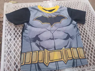 Polera infantil Batman origina.Diseño superhéroe - miniatura 1