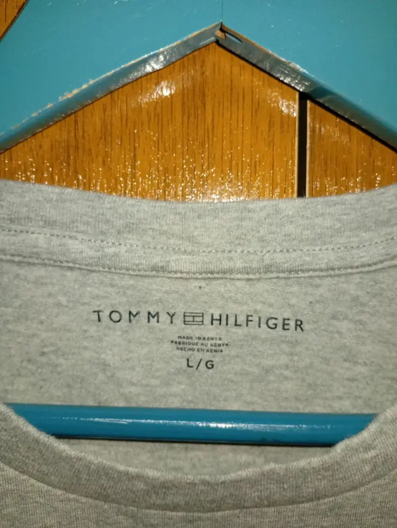 Polera Tommy Hilfiger gris claro - 3