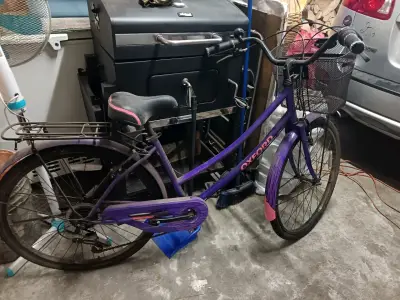Bicicleta Oxford morada con canasto - miniatura 2