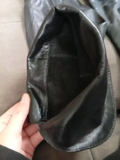 Botas de cuero negras con tacón alto - miniatura 4