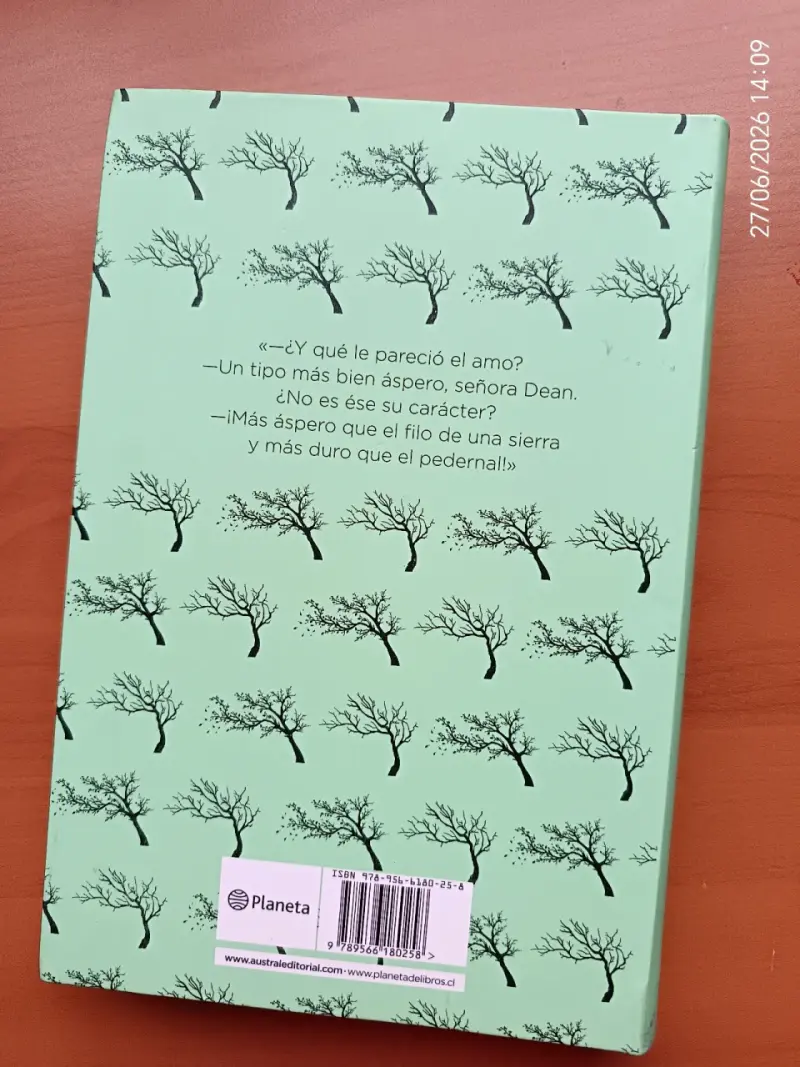 Libro 'Cumbres Borrascosas' de Emily Brontë - 2
