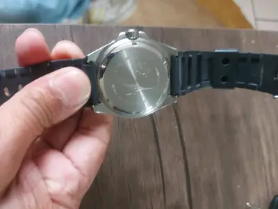 Reloj de pulsera clásico negro casio Marlin - miniatura 5