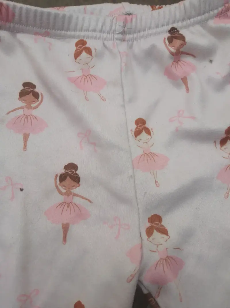 Pantalones de pijama para niña con bailarinas - 1