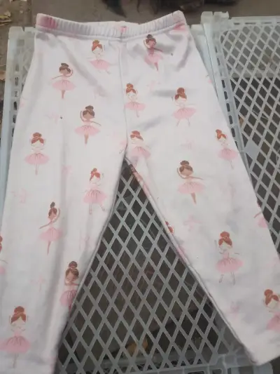 Pantalones de pijama para niña con bailarinas - miniatura 2