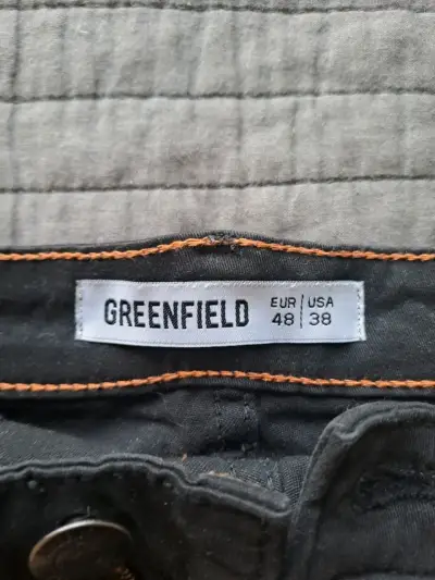 Jeans negros de hombre en buen estado - miniatura 2