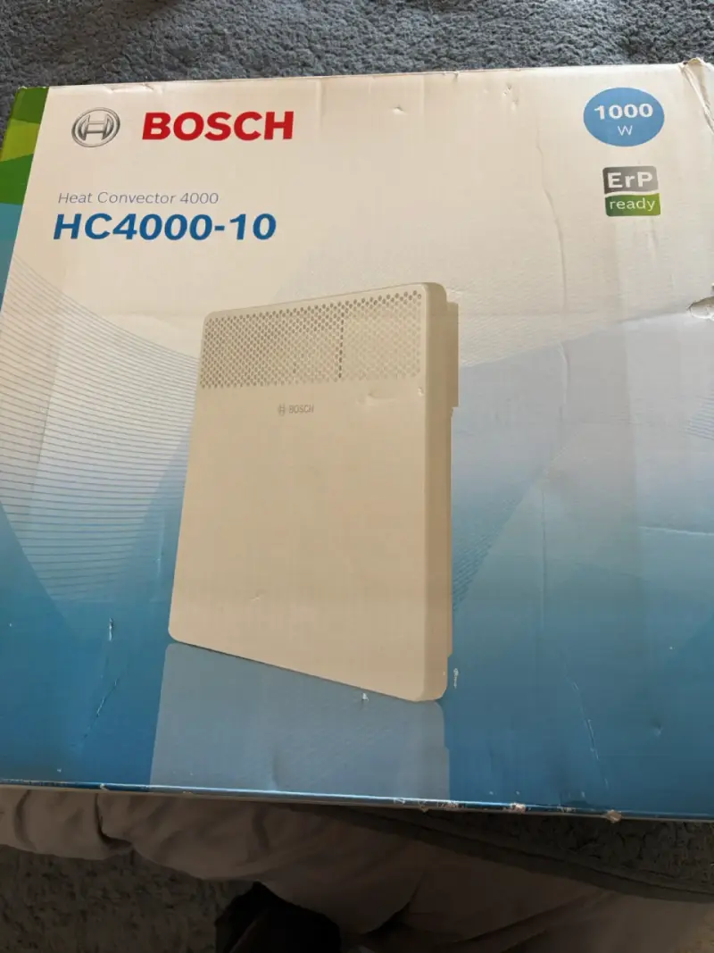 Calefactor Bosch HC4000-10 1000W - 2