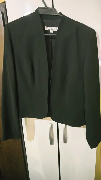 Blazer negro Andrea Polizzi talla L - miniatura 1