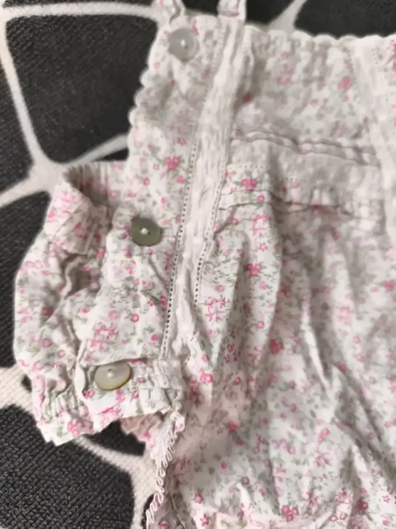 Enterito de bebé con estampado floral - 2