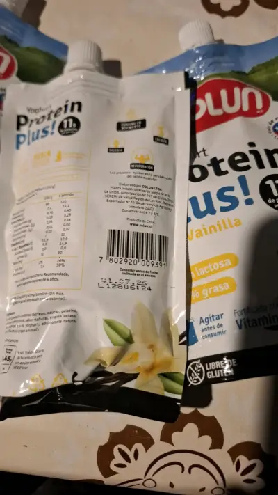 Yoghurt Colun Protein Plus sabor vainilla - miniatura 2
