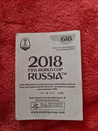 Lámina del mundial Russia 2018 - miniatura 2