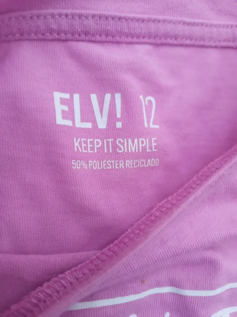 Polera rosa con mensaje "Enjoy the Little Things" - 2