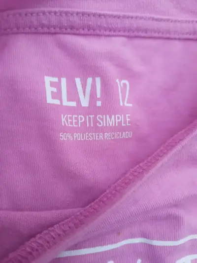 Polera rosa con mensaje "Enjoy the Little Things" - miniatura 2