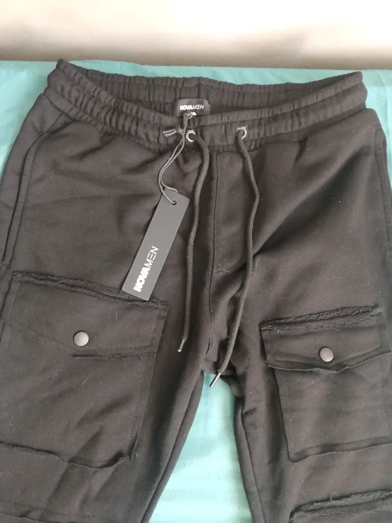 Pantalones jogger negros Nova Men - 1