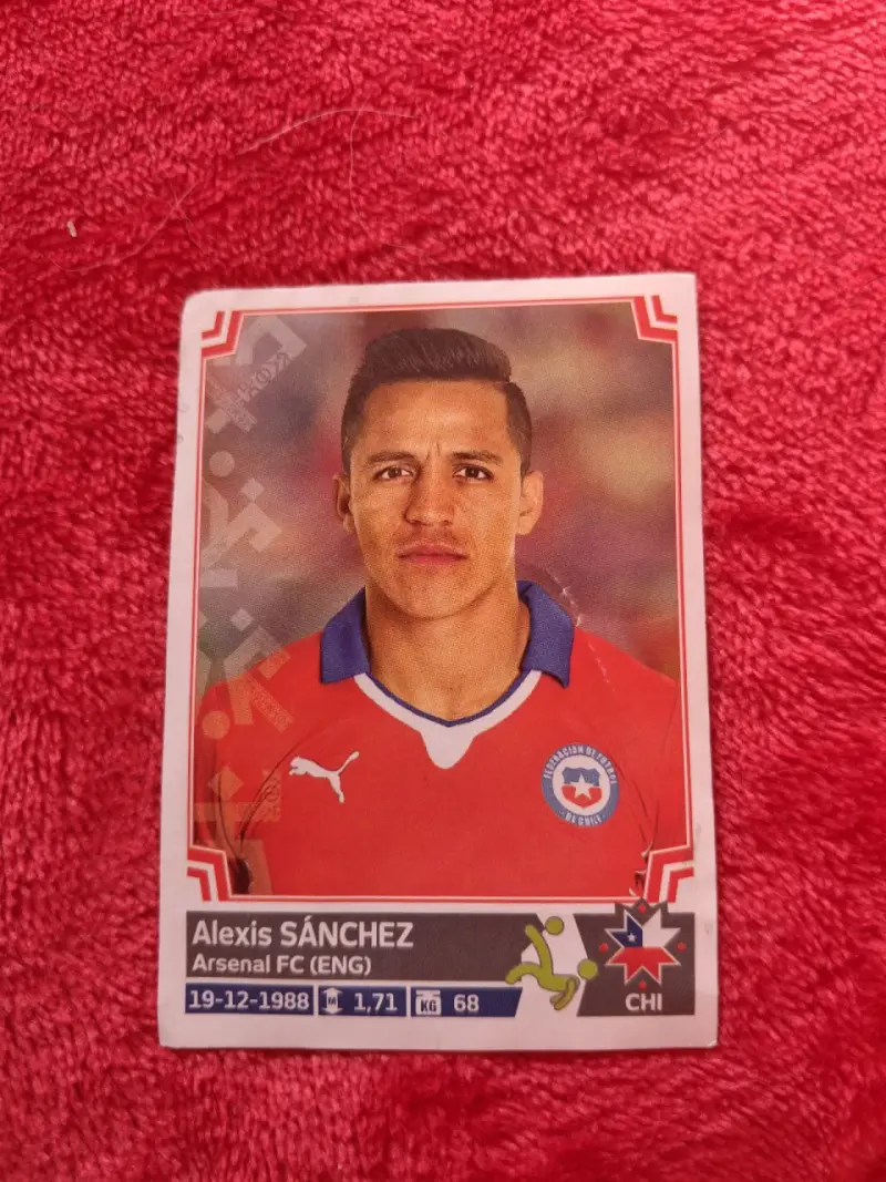 Lámina de la copa América 2015 - 1