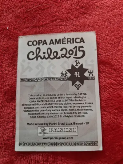 Lámina de la copa América 2015 - miniatura 2