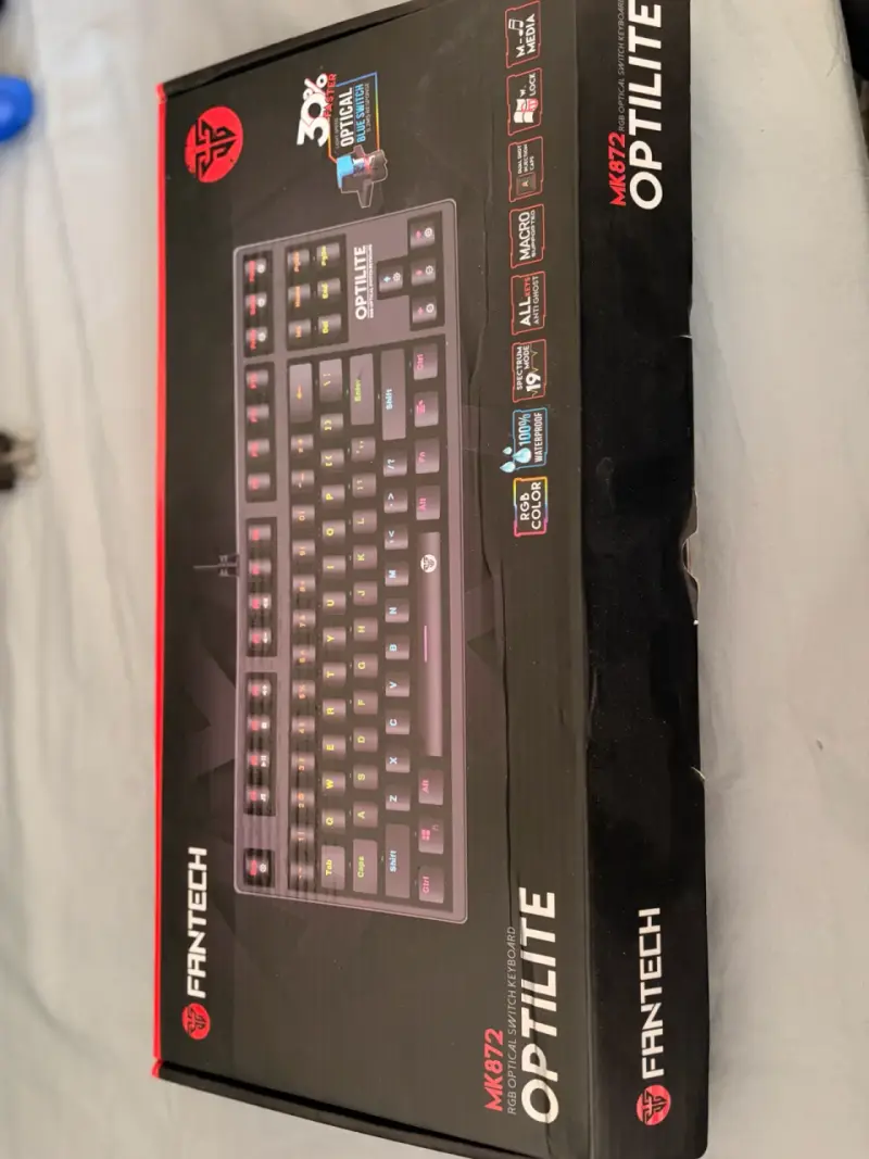Teclado mecánico Fantech MK872 Optilite RGB - 3