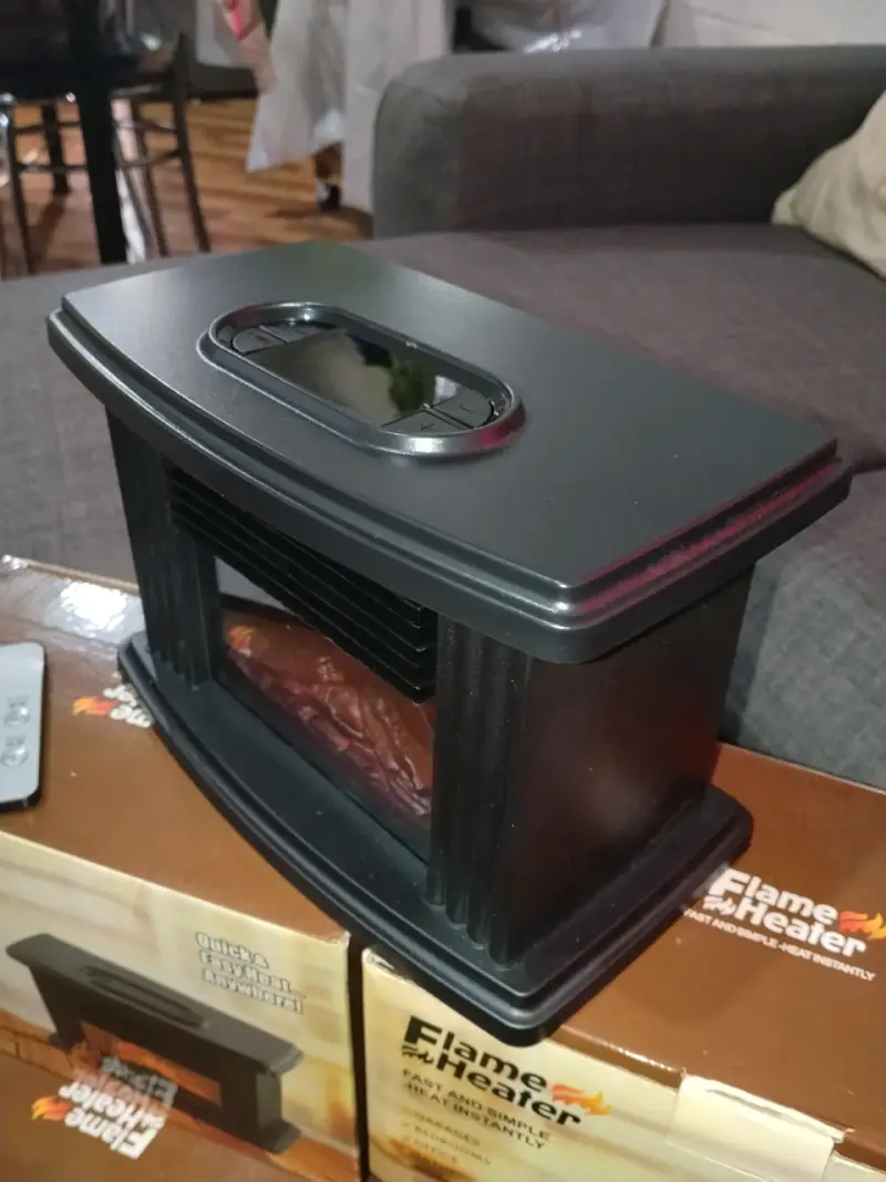 Calefactor eléctrico Flame Heater con control remoto - 3