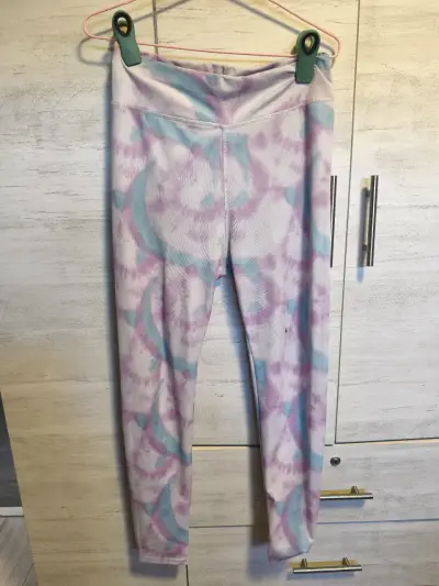 Leggings deportivos tie-dye pastel - miniatura 1