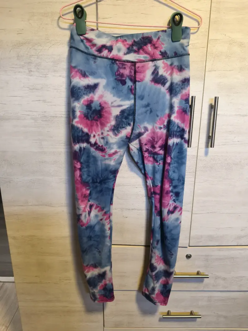 Leggings deportivos tie-dye pastel - 2