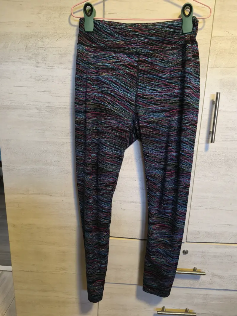 Leggings deportivos tie-dye pastel - 3