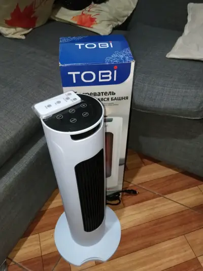 Calefactor torre Tobi con control remoto - miniatura 1