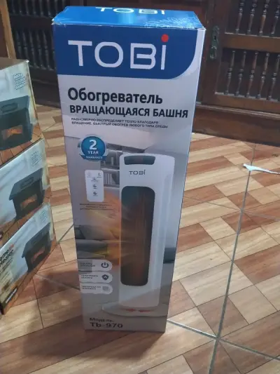 Calefactor torre Tobi con control remoto - miniatura 3