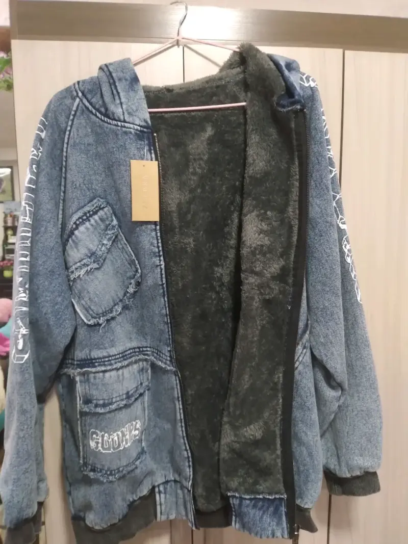 Chaqueta de mezclilla con capucha Zeebra - 2
