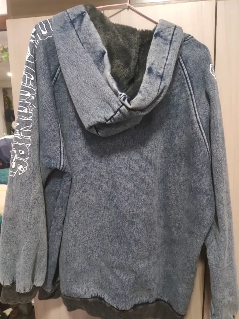 Chaqueta de mezclilla con capucha Zeebra - 3
