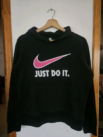 Polerón Nike (replica) Just Do It negro - miniatura 1
