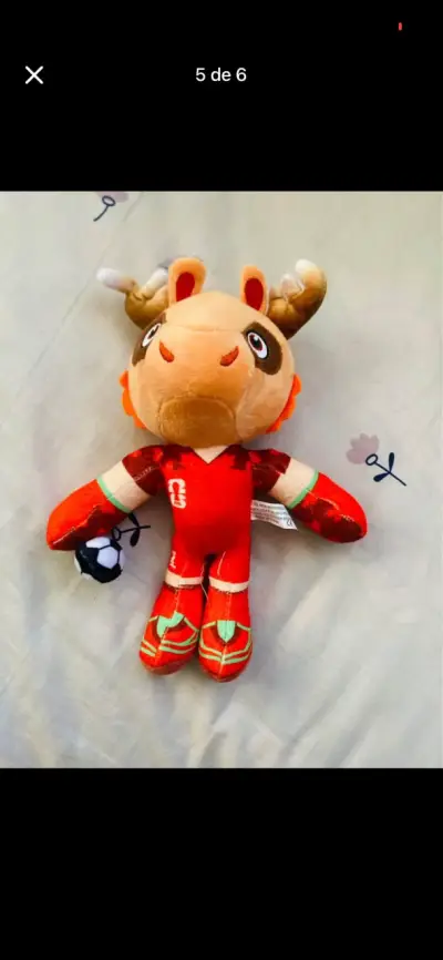 Peluches de mascotas del Mundial 2026 - miniatura 5