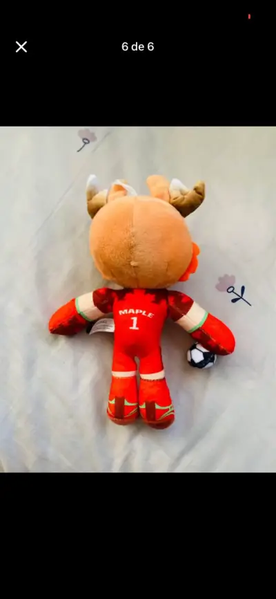 Peluches de mascotas del Mundial 2026 - miniatura 6