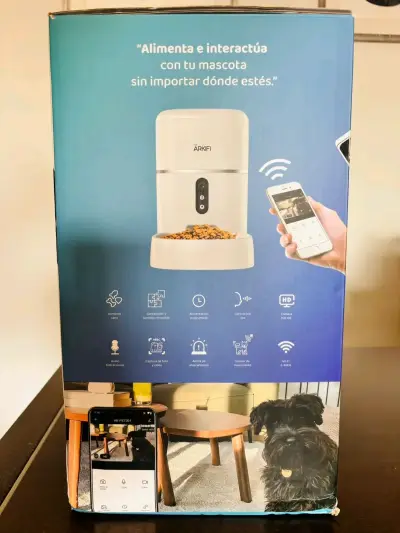 Dispensador automático de comida Arkifi para mascotas - miniatura 2