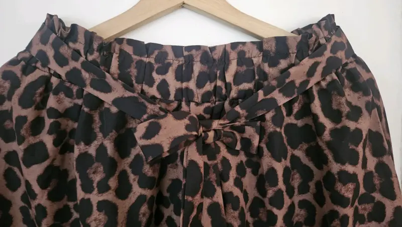 Falda larga estampado animal print - 2