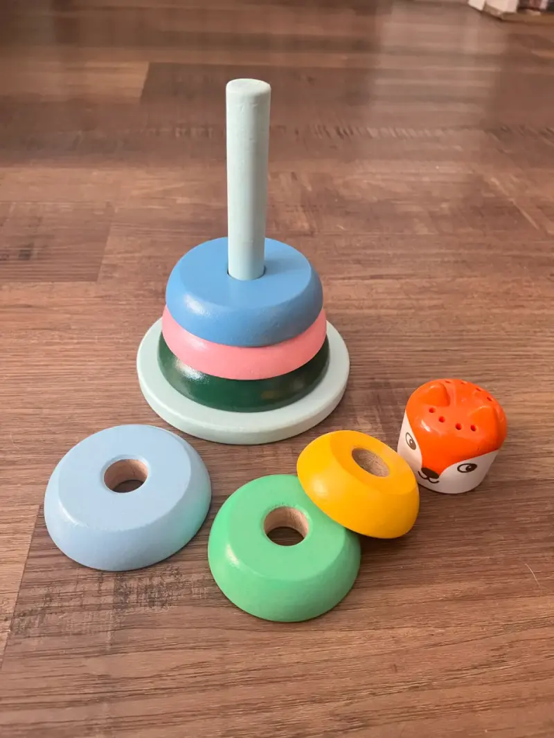 Juguete apilable de madera para niños - 3