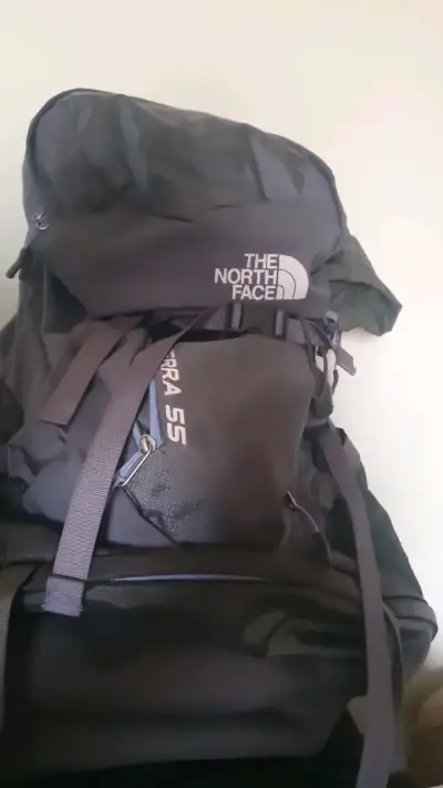 Mochila The North Face Terra 55L negra - miniatura 1