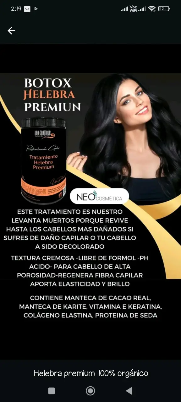 Tratamiento capilar Jalea Real Neo Glamour - 2