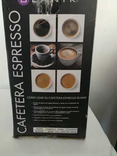 Cafetera Espresso Blanik 800W - miniatura 4