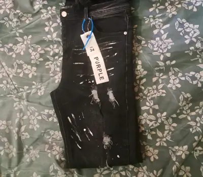 VoP Jeans negros Purple Brand talla 44 - miniatura 3
