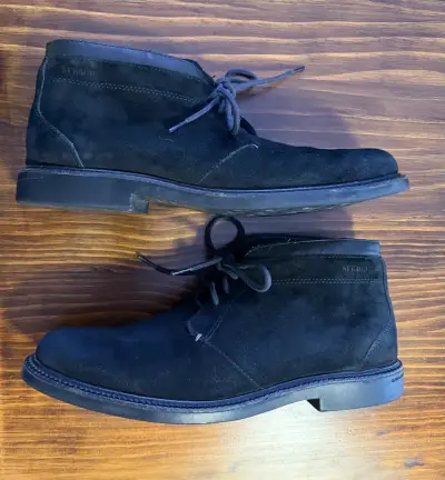 Botines de gamuza negros SEBAGO - miniatura 5