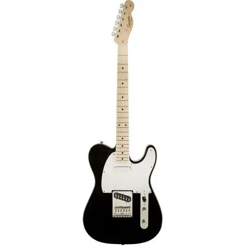 Guitarra eléctrica Squier Telecaster Afifnit negra - 1