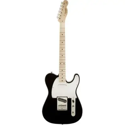 Guitarra eléctrica Squier Telecaster Afifnit negra - miniatura 1