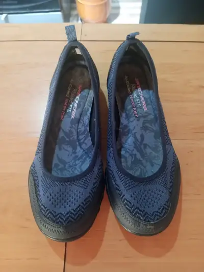 Zapatos Skechers azul con Memory Foam - miniatura 1