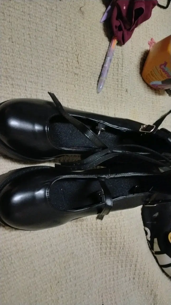 Zapatos de tacón alto negros con plataforma - 2