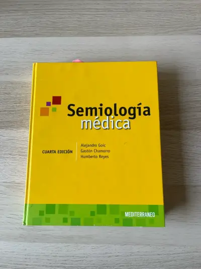 Libro Semiología Médica Goic 4ta Edición - miniatura 1