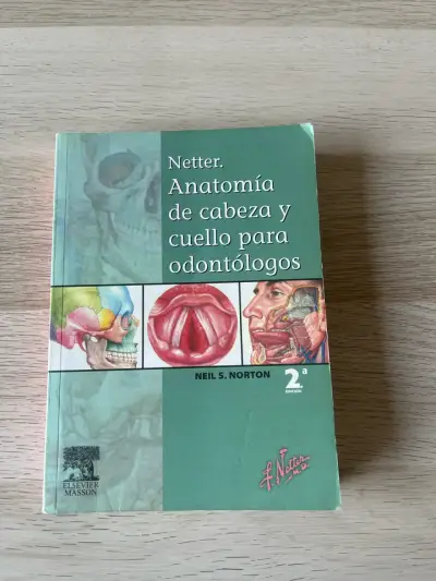 Libro Netter Anatomía de Cabeza y Cuello - miniatura 1