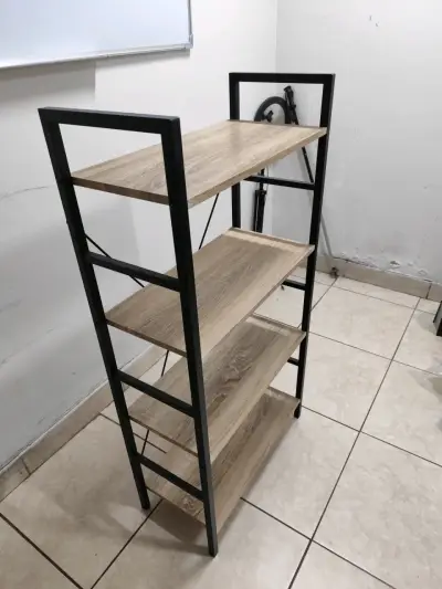 Estantería de madera y metal - miniatura 2