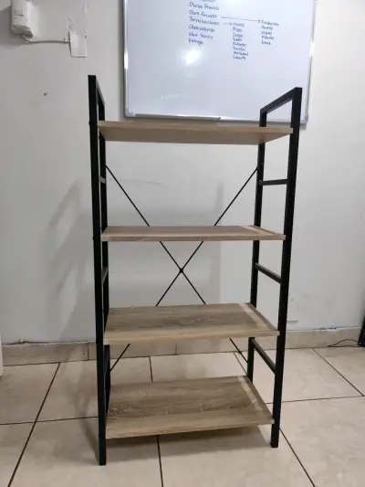 Estantería de madera y metal - miniatura 3