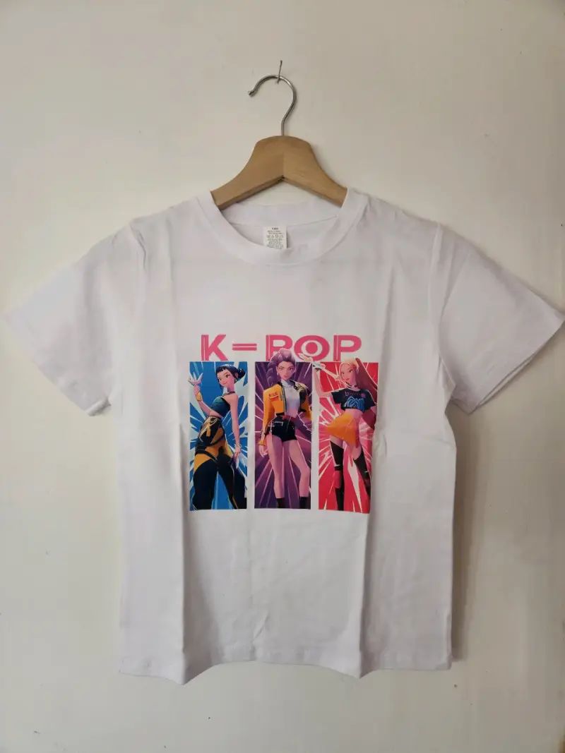 Polera blanca Guerreras K-Pop - 1