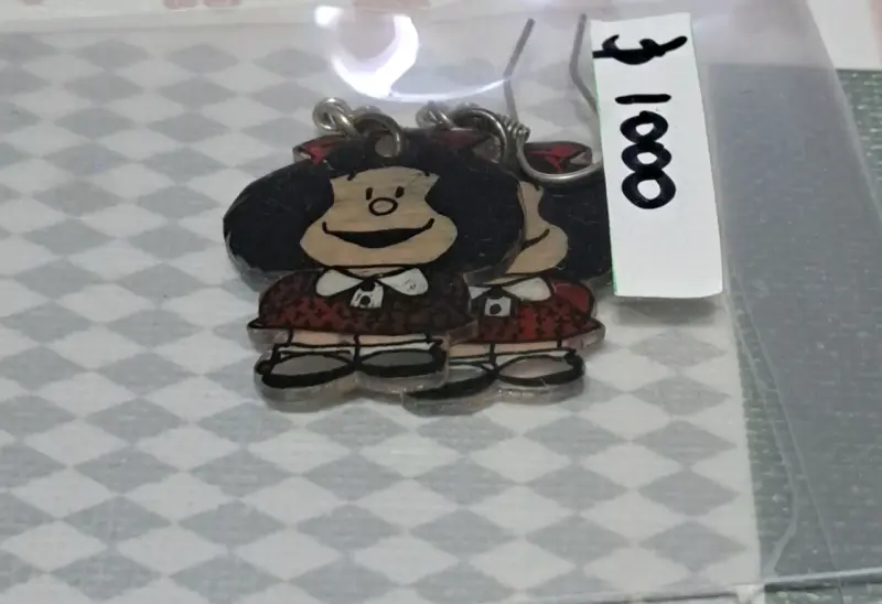 Aros colgantes de Mafalda